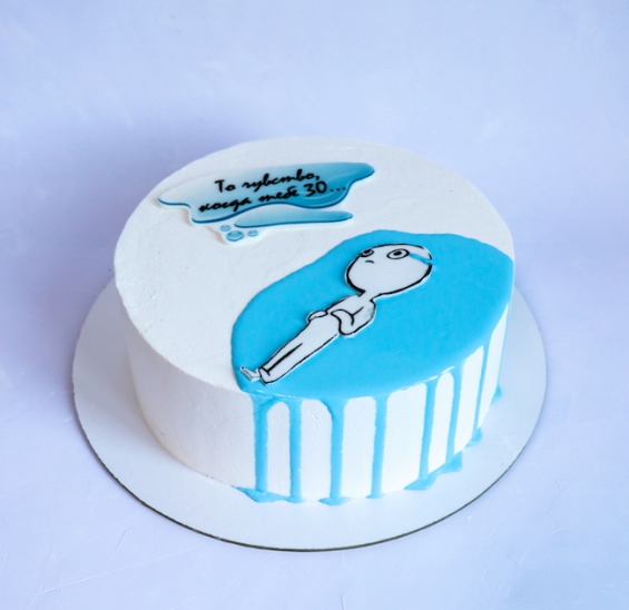 Торт "То чувство" на заказ в Екатеринбурге. Торты на день рождения - от кондитерской фабрики "9 Островов"