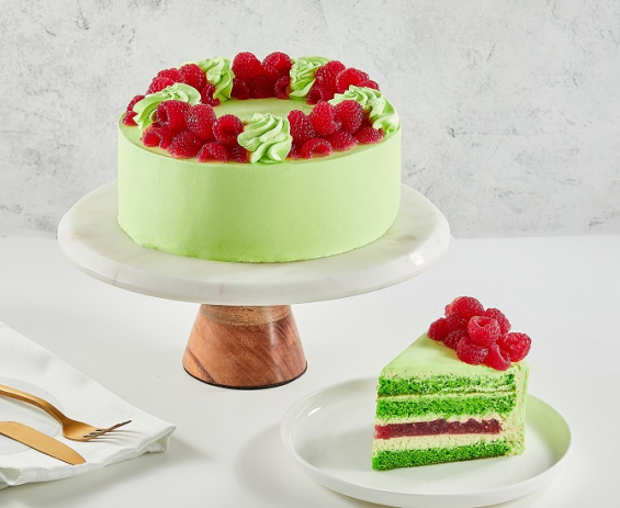 Торт "Фисташка Малина" на заказ в Екатеринбурге. Выгодное предложение от "9 островов" - от кондитерской фабрики "9 Островов"