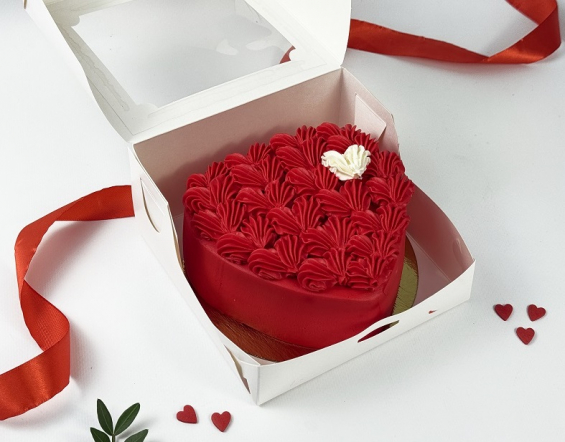 Торт "Волшебство" на заказ в Екатеринбурге. ДЕНЬ СВЯТОГО ВАЛЕНТИНА 14февраля - от кондитерской фабрики "9 Островов"